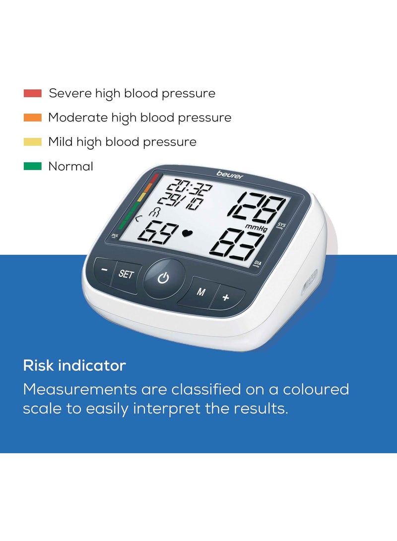 بيورير جهاز قياس ضغط الدم Beurer BM 40 للذراع العلوي - جهاز قياس ضغط الدم والنبض أوتوماتيكي بالكامل - Image 5